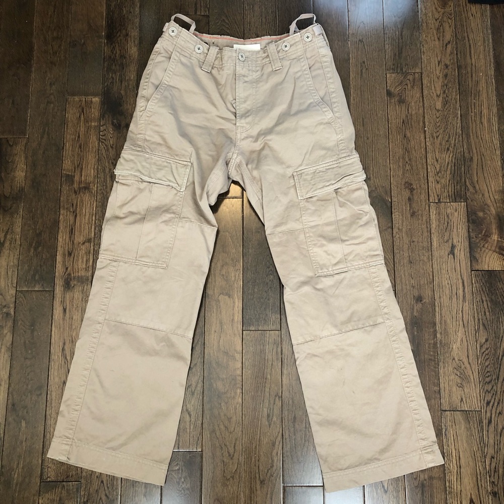 vintage midrise cargo pants